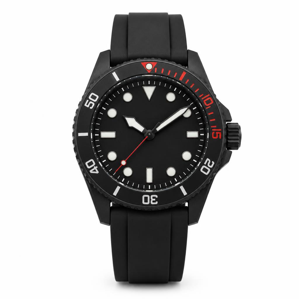 Diver Noire — Caoutchouc